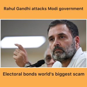 Rahul Gandhi Accuses Prime Minister